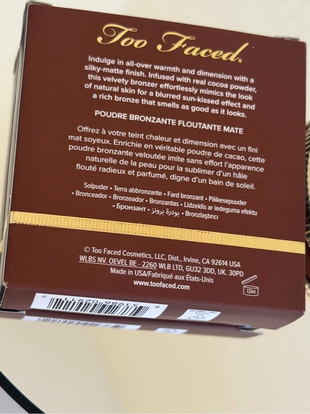 Too Faced too faced